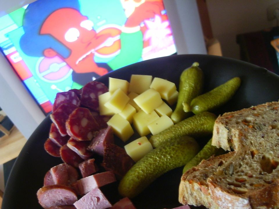 Lunch and Simpsons